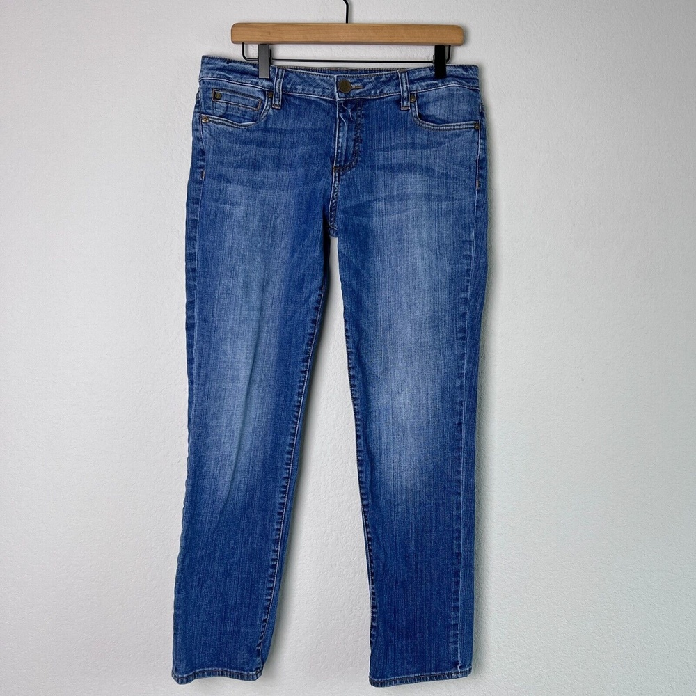 Kut From The Kloth Women's Size 10 Catherine Mid Rise Boyfriend Denim Jeans